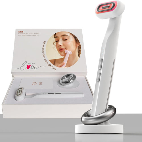 LumiGlowPro Red Light Therapy Wand | 9-in-1 Anti-Aging Face & Neck Device