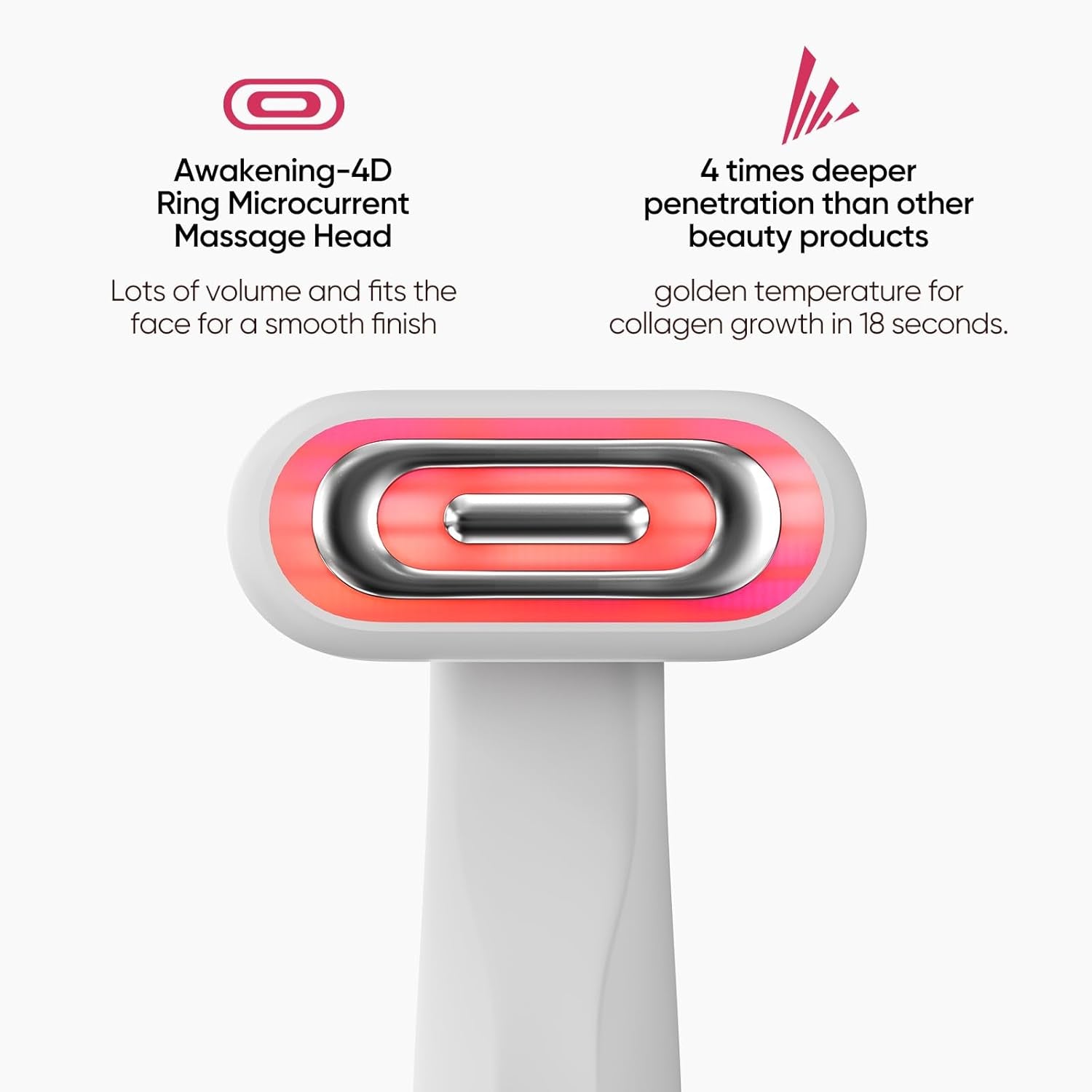 LumiGlowPro Red Light Therapy Wand | 9-in-1 Anti-Aging Face & Neck Device